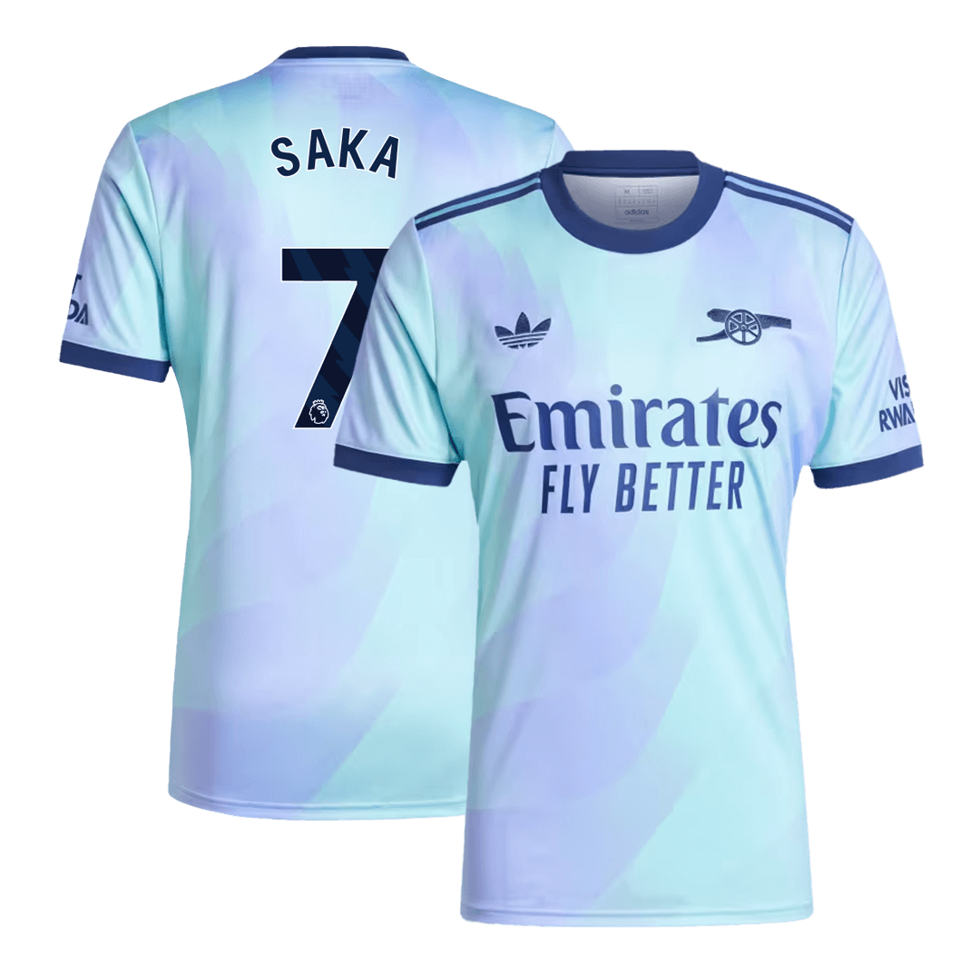 Třetí Fotbalový Dres Arsenal 24/25 SAKA #7