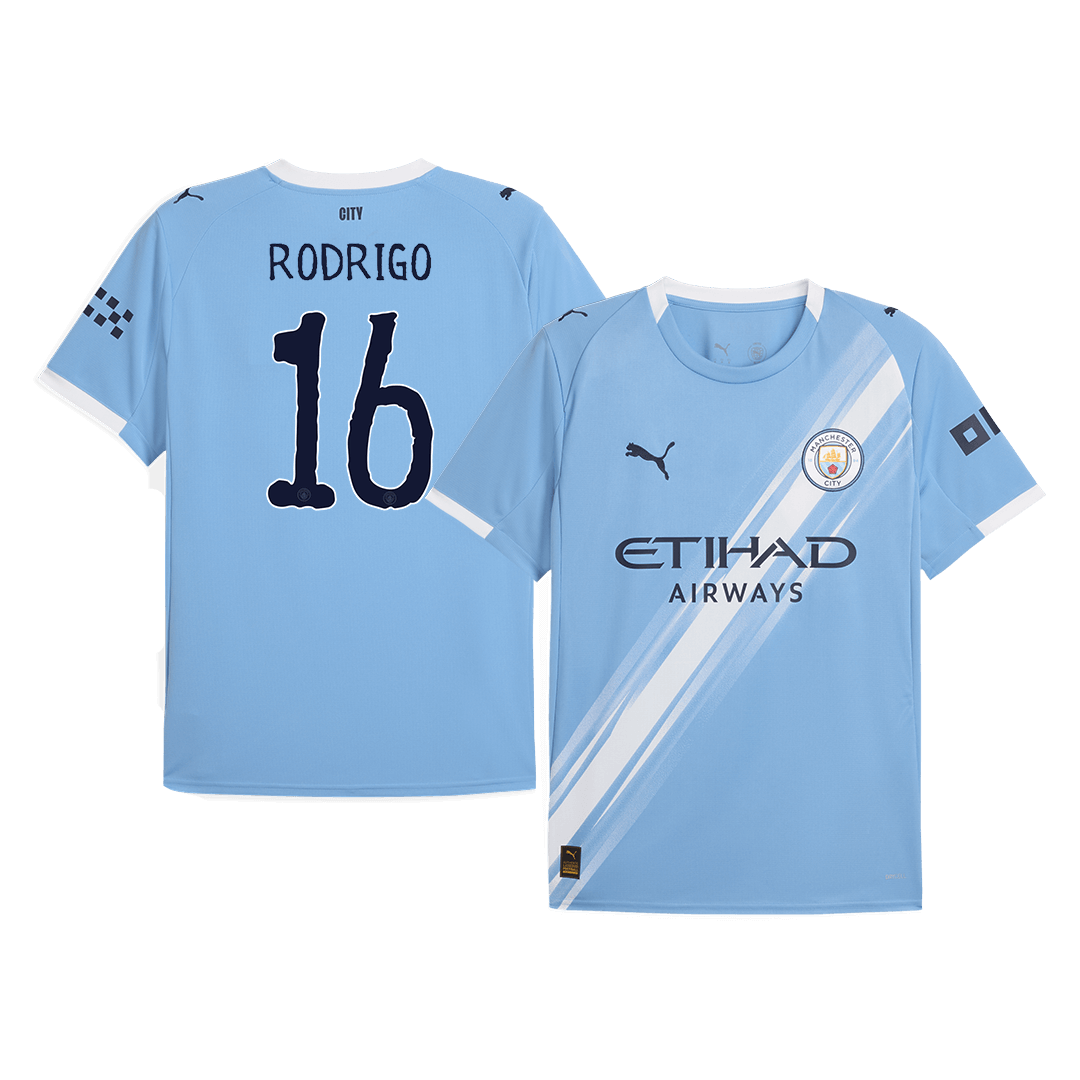 Domácí Fotbalový Dres Manchester City 25/26 RODRIGO #16