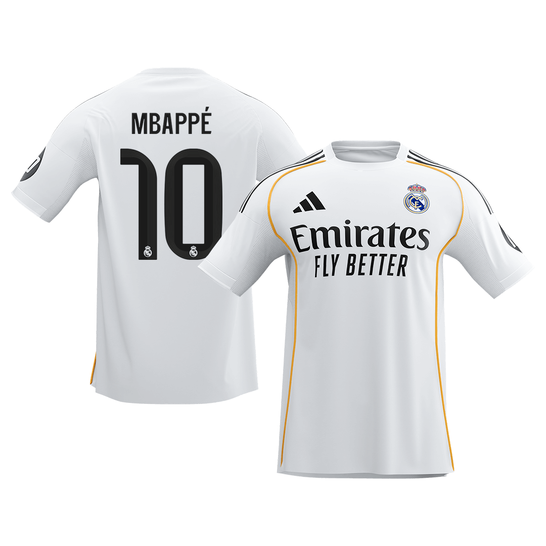 Domácí Fotbalový Dres Real Madrid 25/26 MBAPPÉ #10