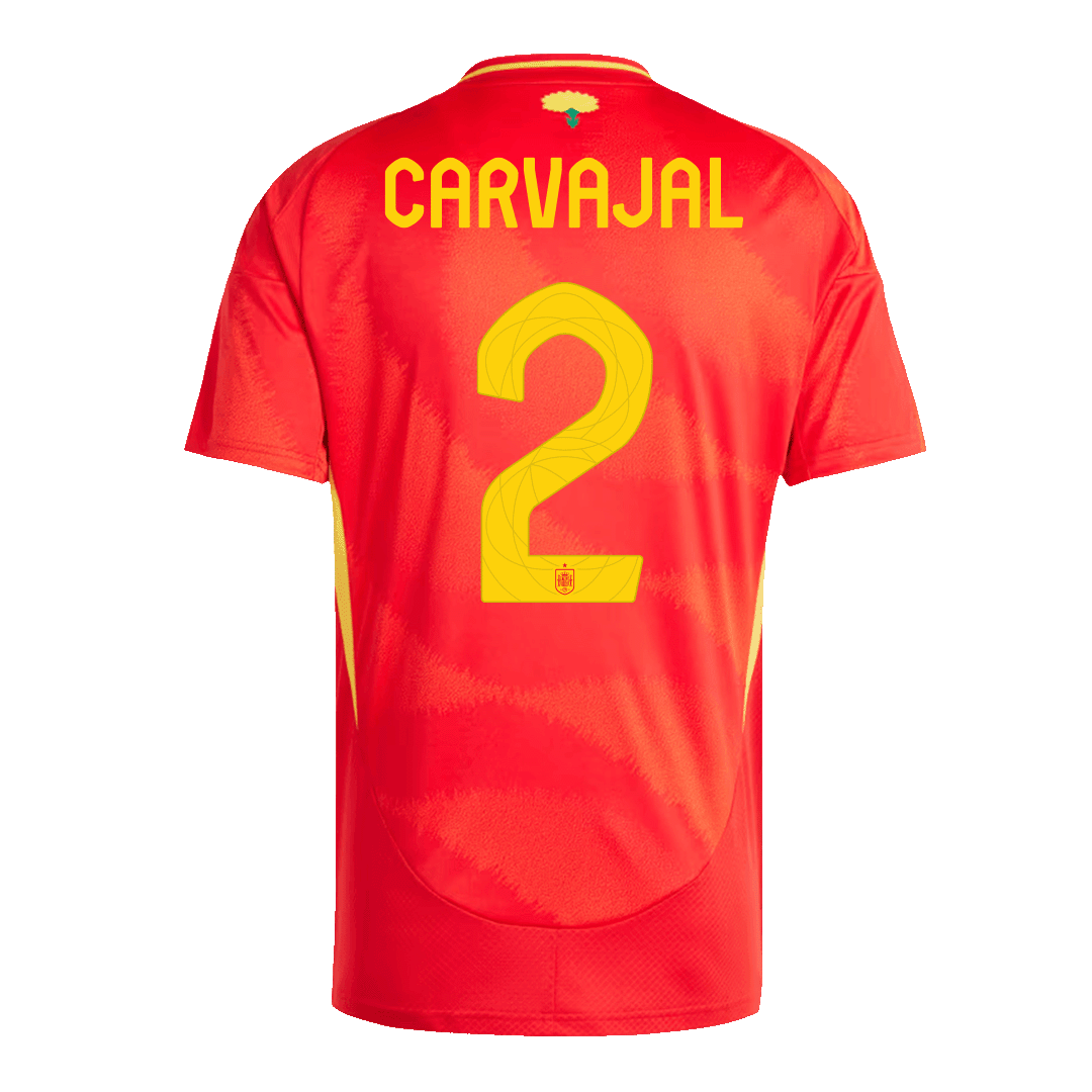 Domácí Fotbalový Dres Spain 2024 CARVAJAL #2