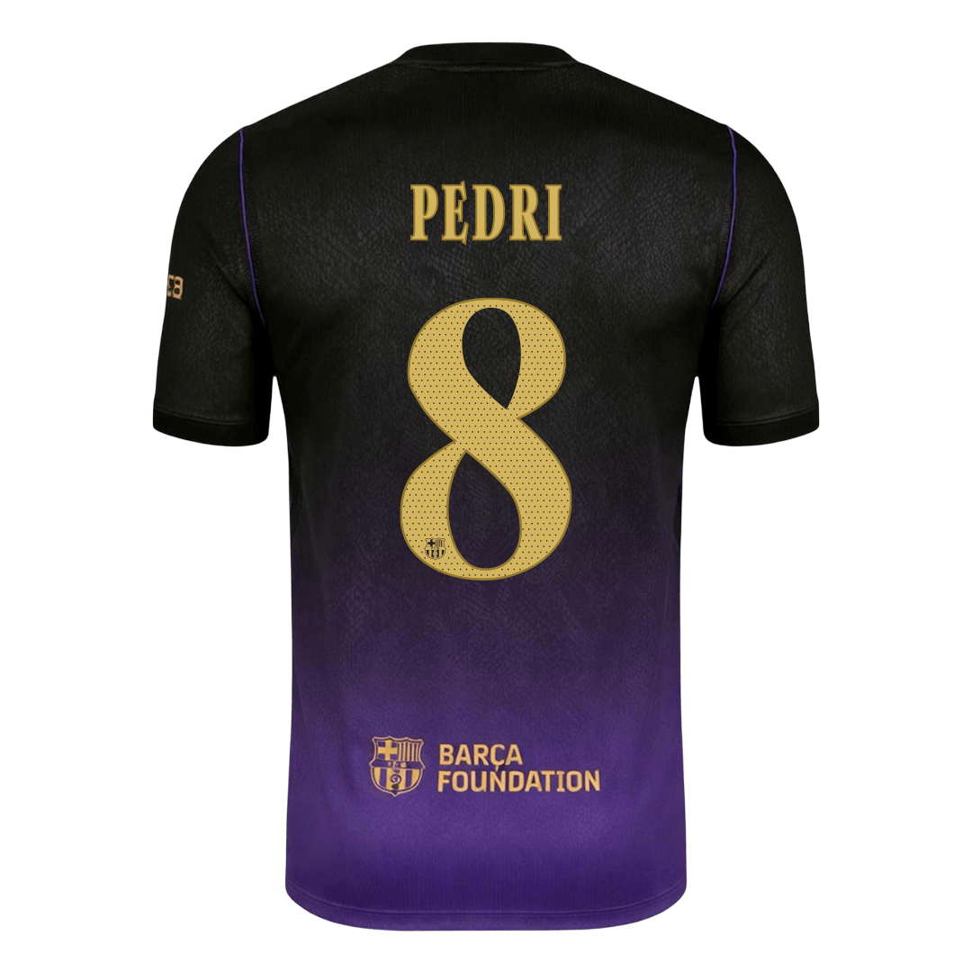 Barcelona venkovní fotbalový dres 2026/27 PEDRI #8 UCL