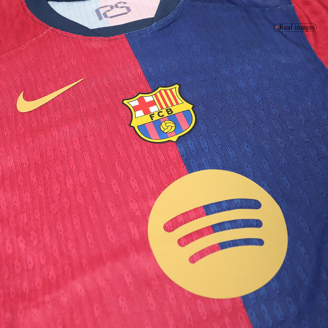 Domácí Fotbalový Dres Barcelona 24/25 Authentic LEWANDOWSKI #9