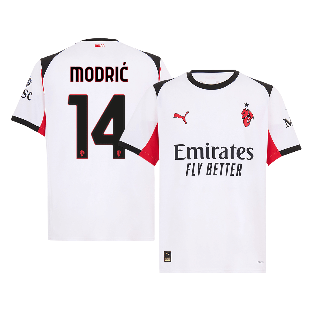 Venkovní Fotbalový Dres AC Milán 25/26 MODRIĆ #14