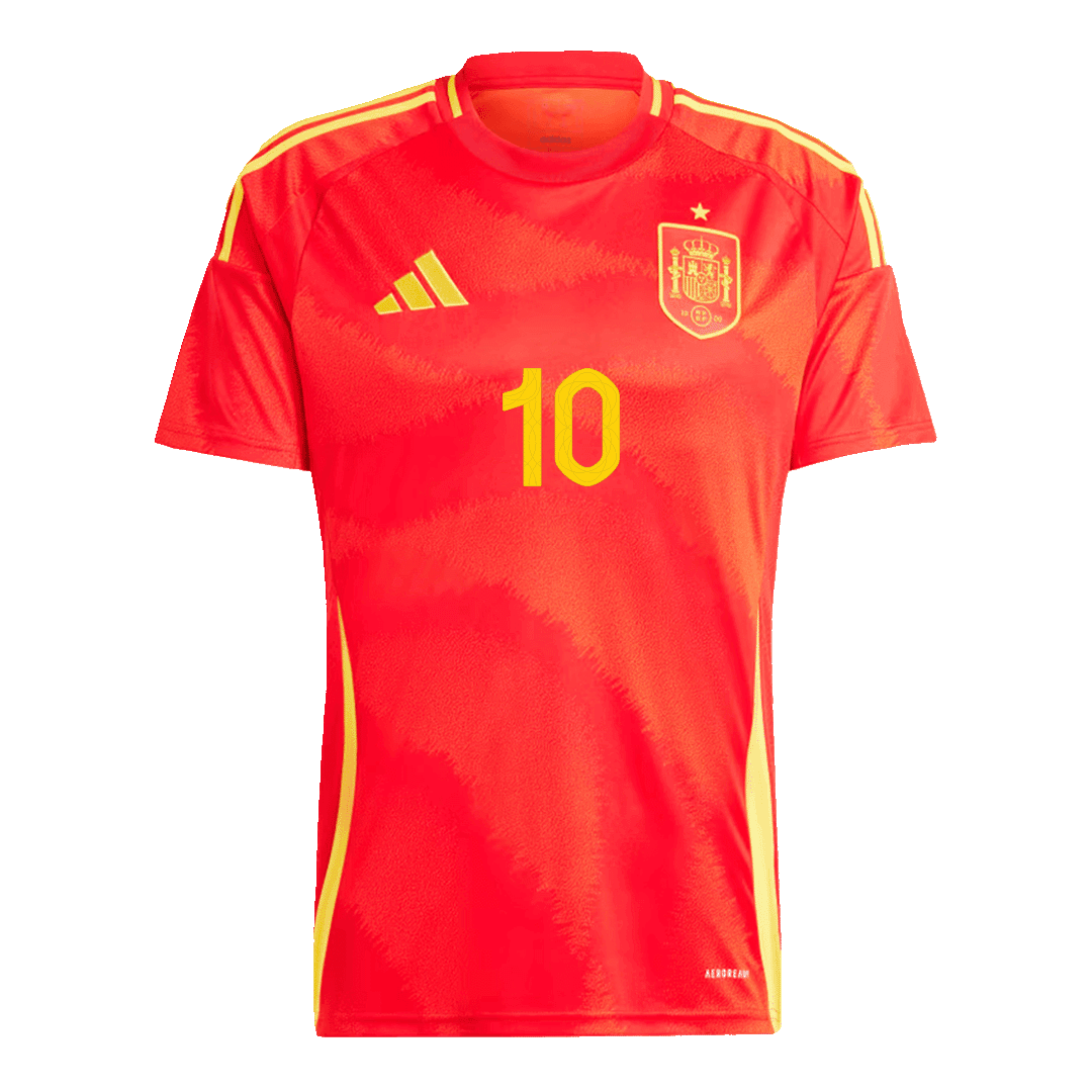Domácí Fotbalový Dres Spain 2024 LAMINE YAMAL #10