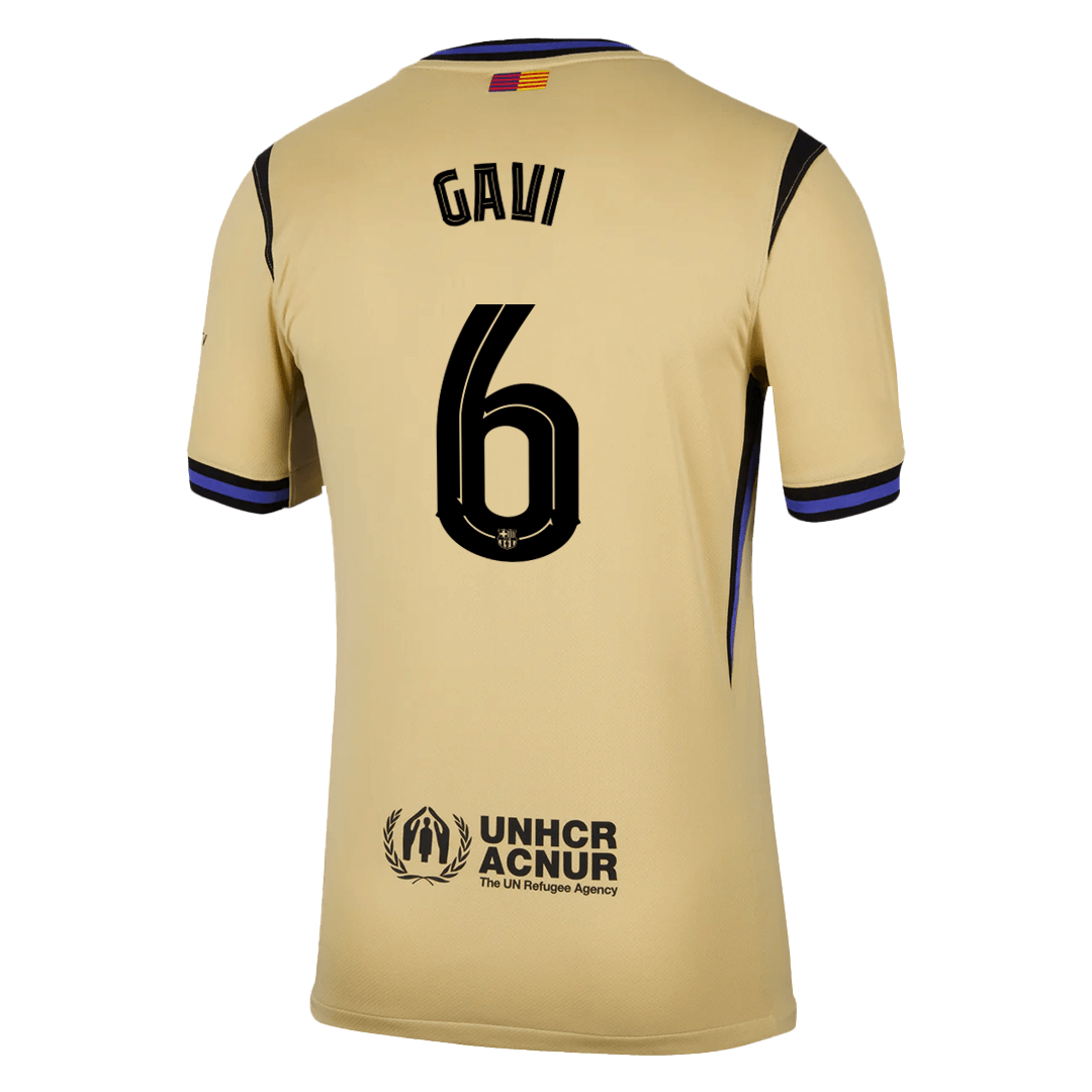 Venkovní Fotbalový Dres Barcelona 25/26 GAVI #6 UCL