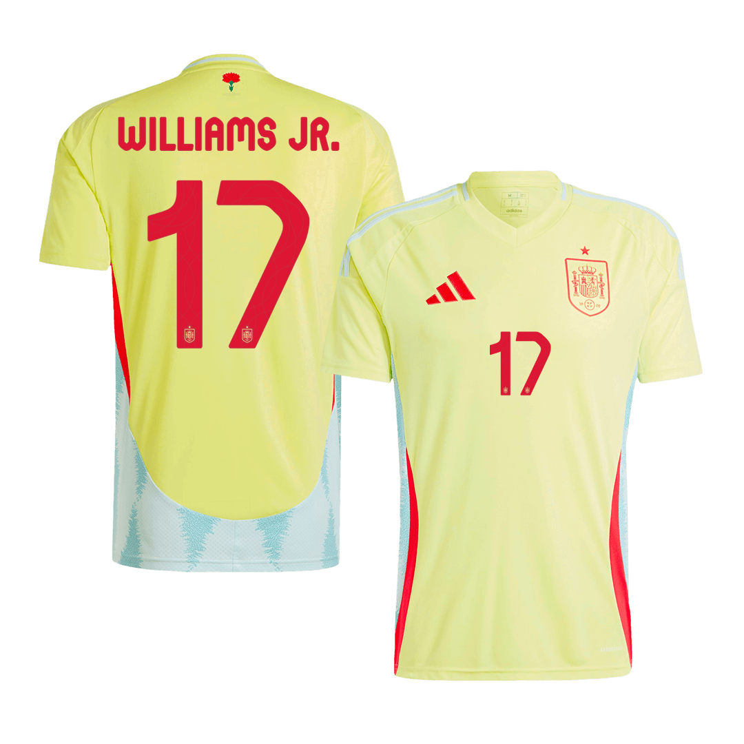 Venkovní Fotbalový Dres Spain 2024 WILLIAMS JR. #17