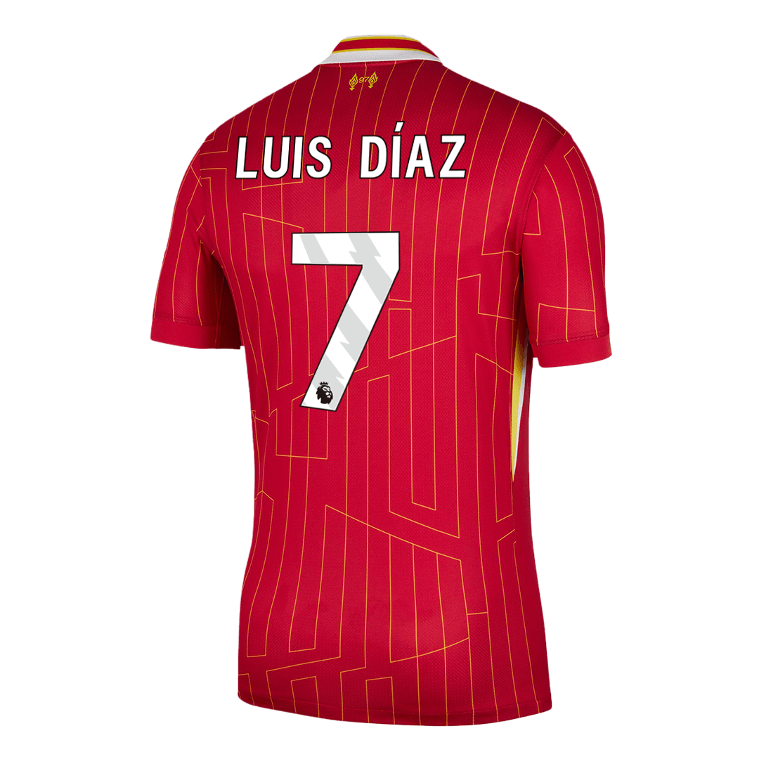 Domácí Fotbalový Dres Liverpool 24/25 LUIS DÍAZ #7