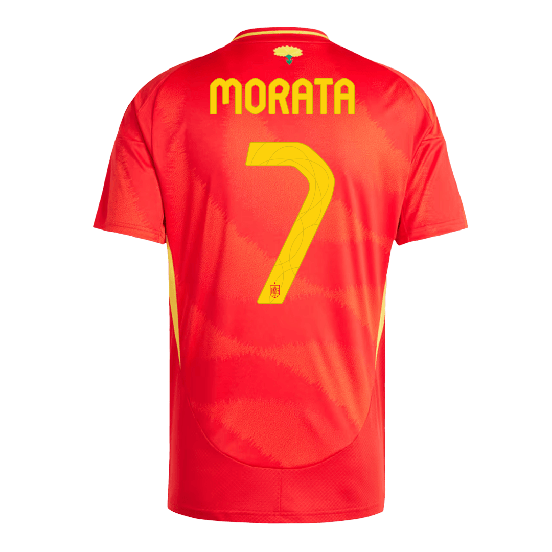 Domácí Fotbalový Dres Spain 2024 MORATA #7