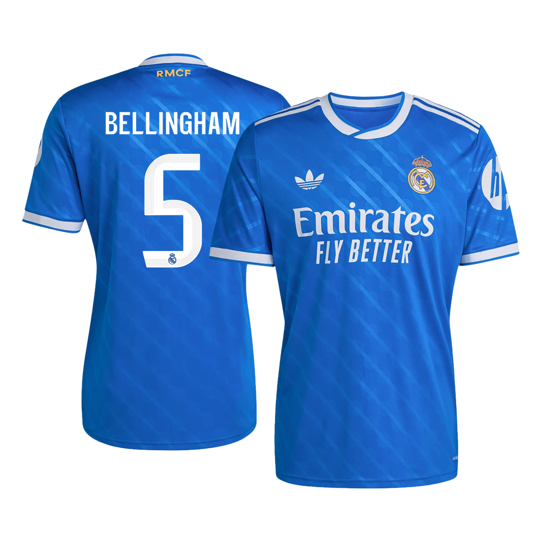 Třetí Fotbalový Dres Real Madrid 25/26 BELLINGHAM #5