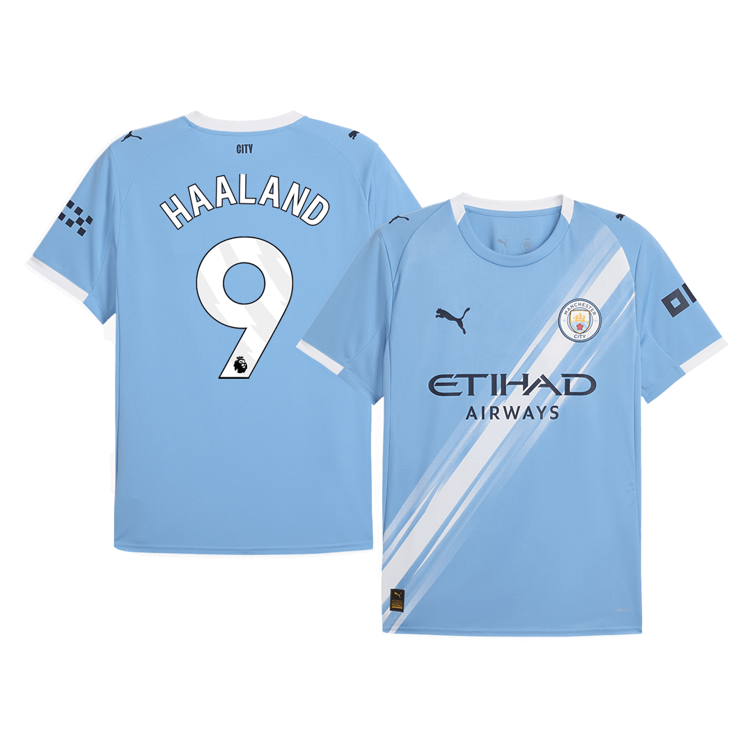 Domácí Fotbalový Dres Manchester City 25/26 HAALAND #9
