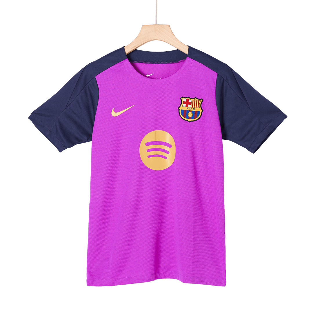 Předzápasový Fotbalový Dres Barcelona - Purple