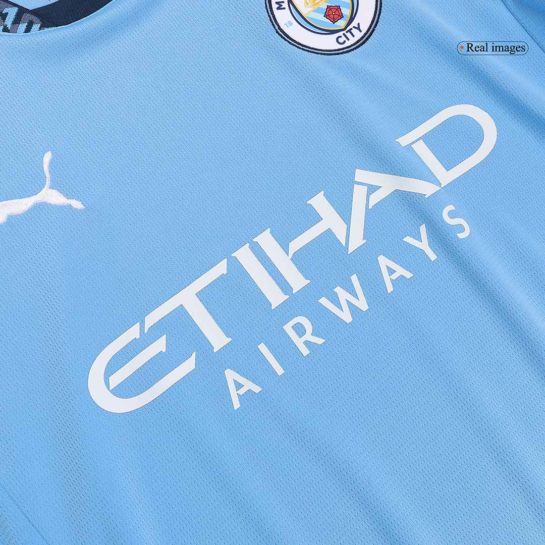 Domácí Fotbalový Dres Manchester City 24/25 HAALAND #9 UCL