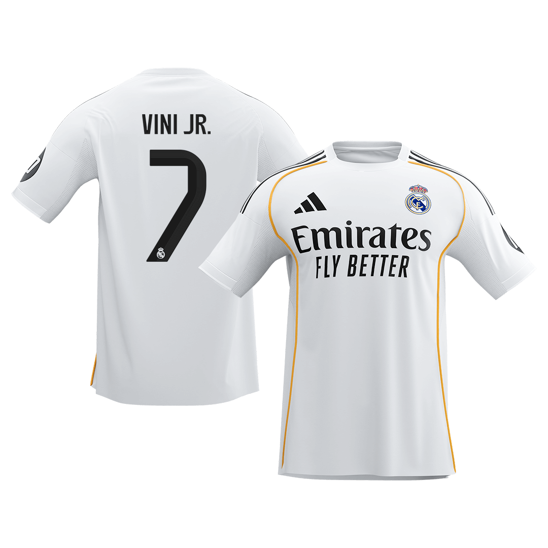 Domácí Fotbalový Dres Real Madrid 25/26 VINI JR. #7