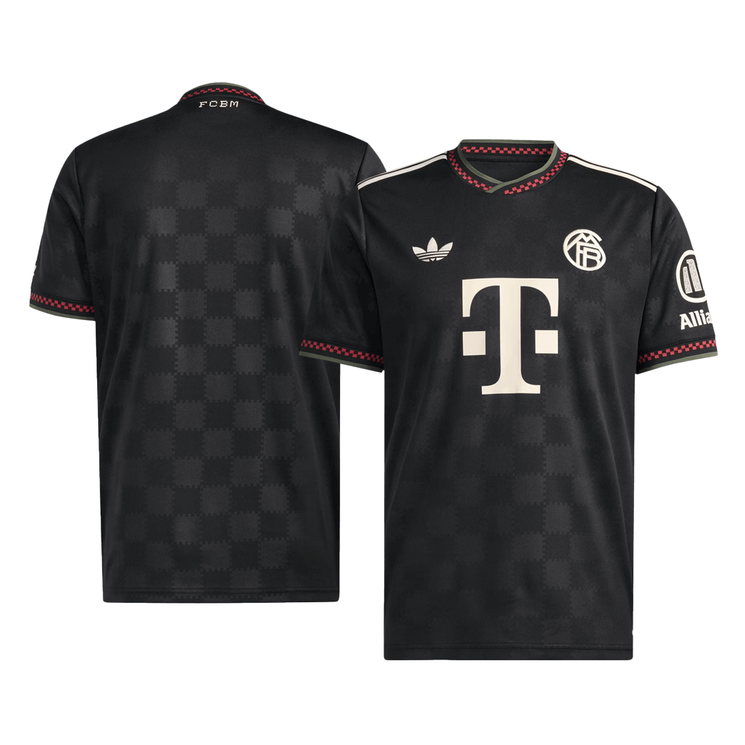 Bayern Munich Third Away Soccer Jersey 2025/26 Black