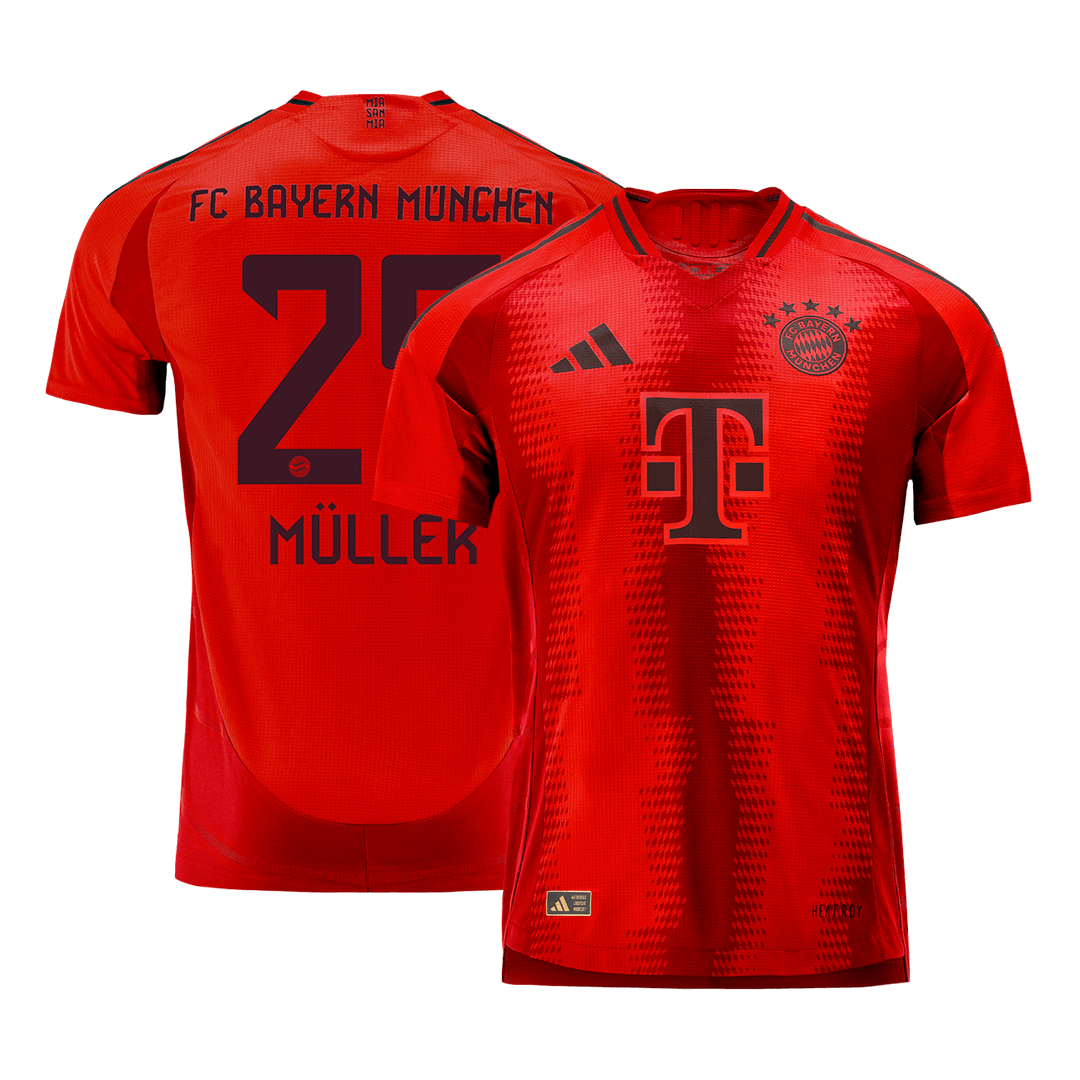 Domácí Fotbalový Dres Bayern Mnichov 24/25 Authentic MÜLLER #25