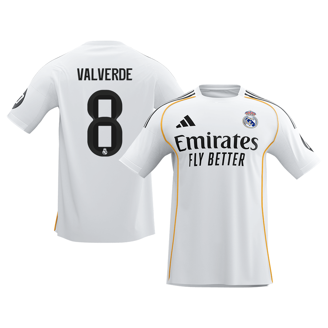 Domácí Fotbalový Dres Real Madrid 25/26 VALVERDE #8