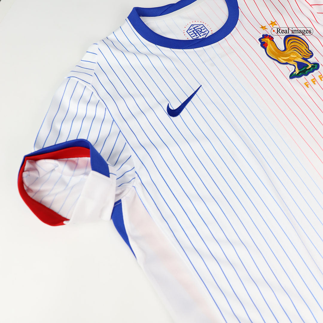 Venkovní Fotbalový Dres France 2024 Authentic MBAPPE #10