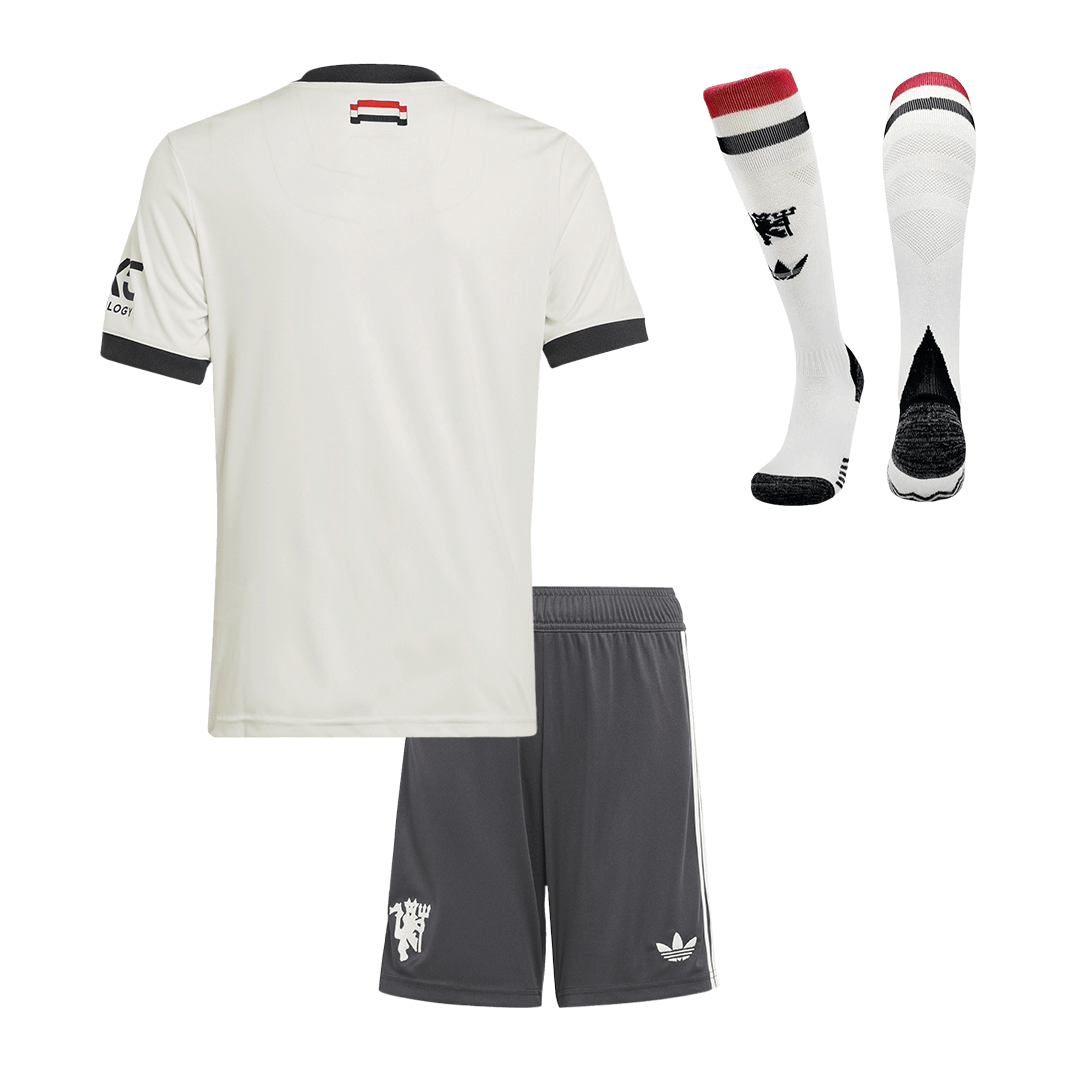 Dětská Třetí Fotbalový Souprava Manchester United 24/25