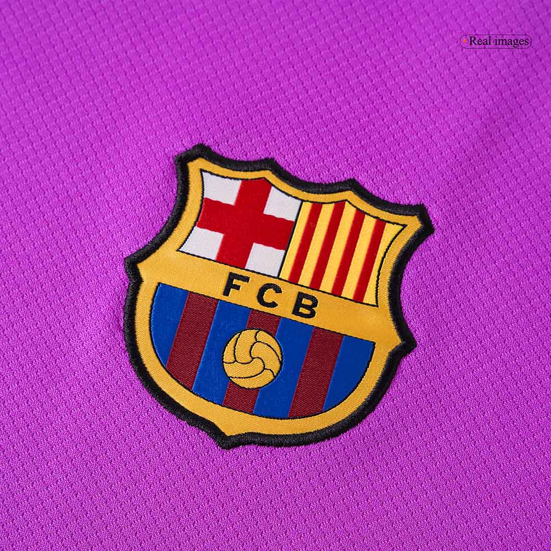 Předzápasový Fotbalový Dres Barcelona - Purple