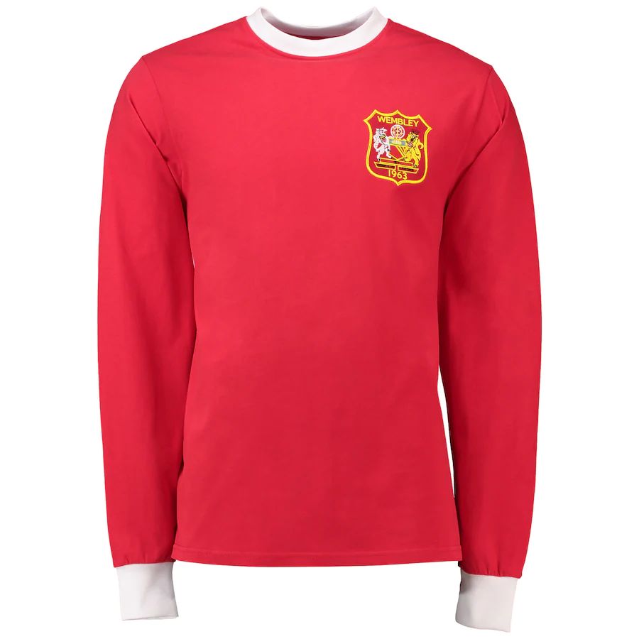 Retro Dres Manchester United 1963 Long Sleeve Final