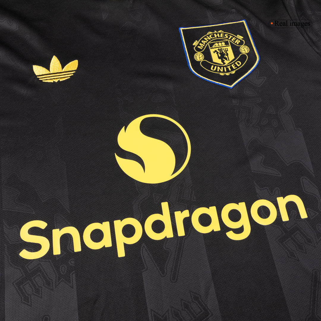 Třetí Fotbalový Dres Manchester United 25/26 Long Sleeve