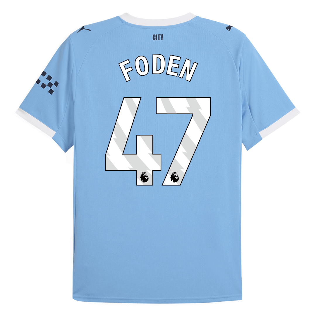 Domácí Fotbalový Dres Manchester City 25/26 FODEN #47