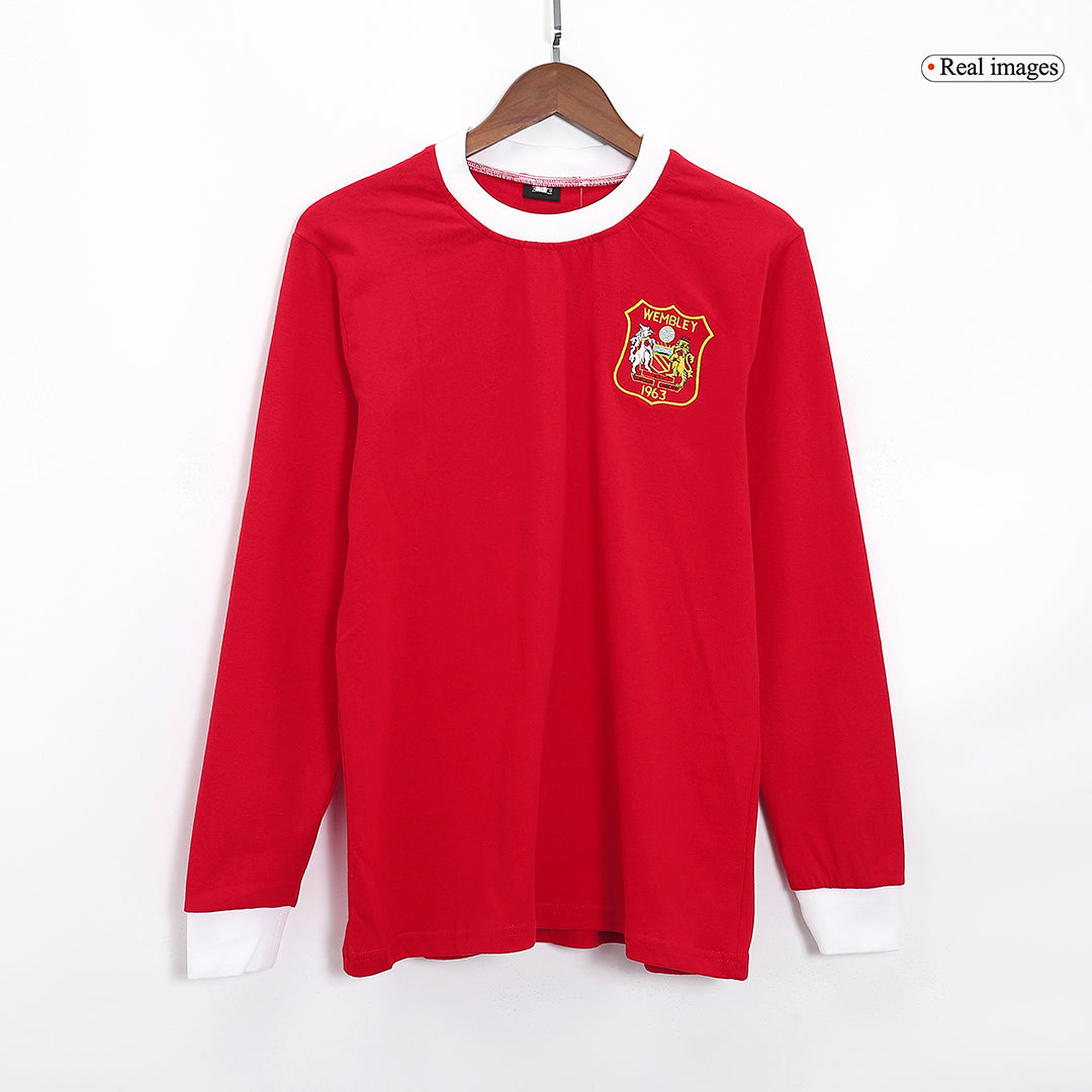 Retro Dres Manchester United 1963 Long Sleeve Final