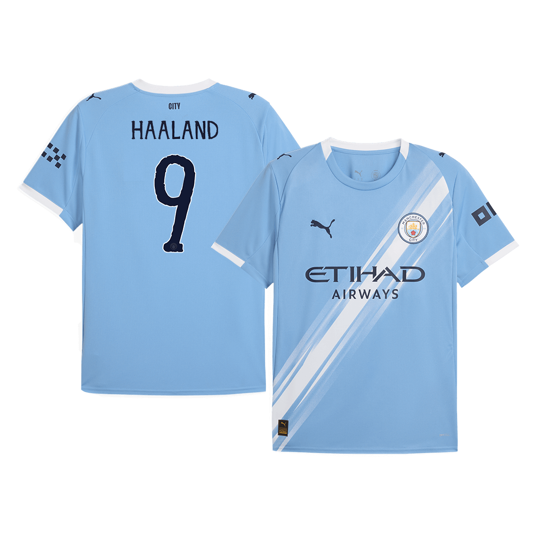Domácí Fotbalový Dres Manchester City 25/26 HAALAND #9