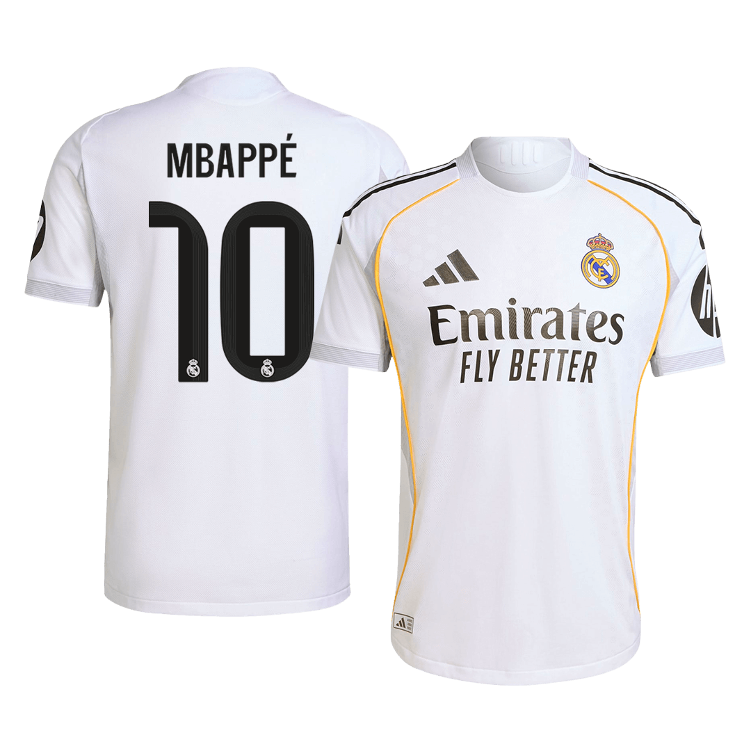 Domácí Fotbalový Dres Real Madrid 25/26 Authentic MBAPPÉ #10