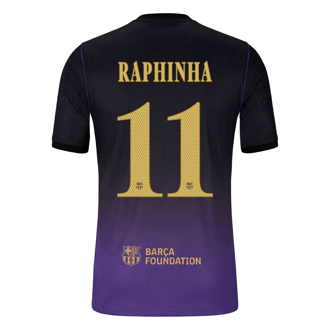 Barcelona venkovní dres 2026/27 hráčská verze RAPHINHA #11 UCL