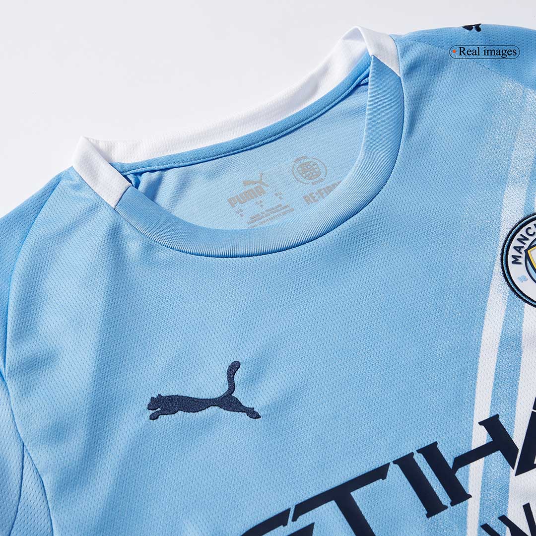 Domácí Fotbalový Dres Manchester City 25/26 Long Sleeve