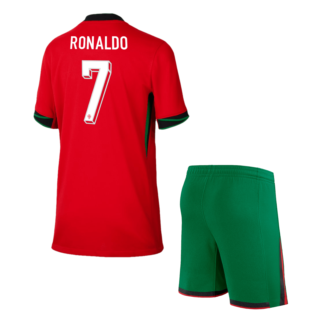 Dětská Domácí Souprava Portugal 2024 RONALDO #7