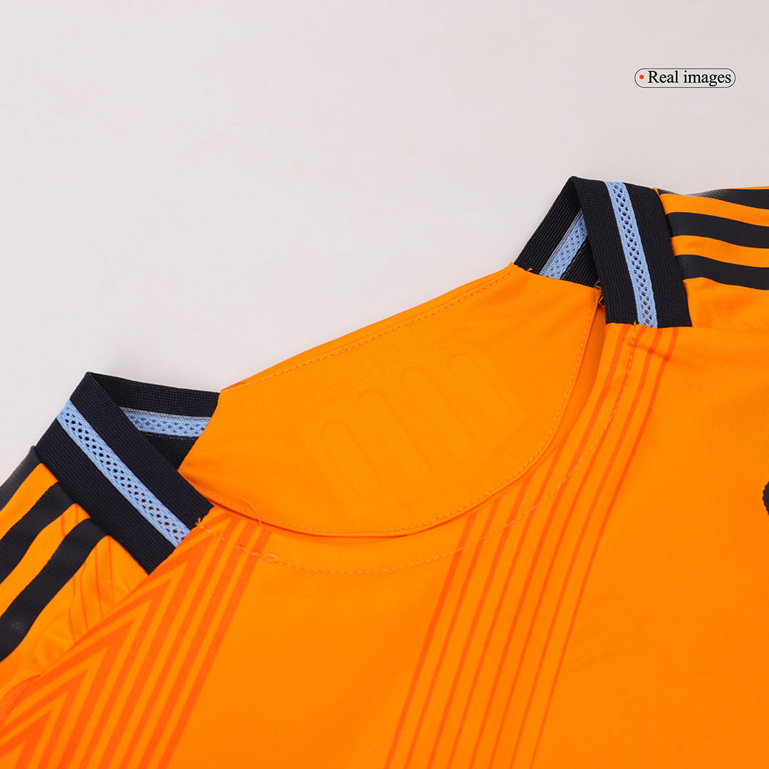 Venkovní Fotbalový Dres Real Madrid 24/25 Authentic BELLINGHAM #5 - Bear Champ Font