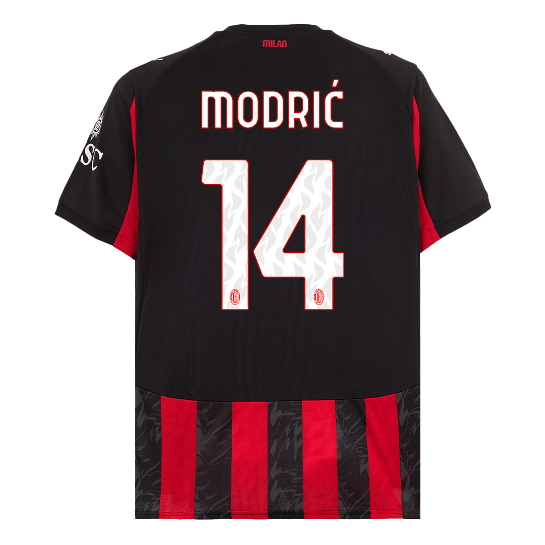 Domácí Fotbalový Dres AC Milán 25/26 MODRIĆ #14