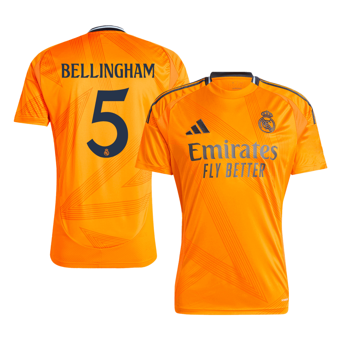 Venkovní Fotbalový Dres Real Madrid 24/25 BELLINGHAM #5