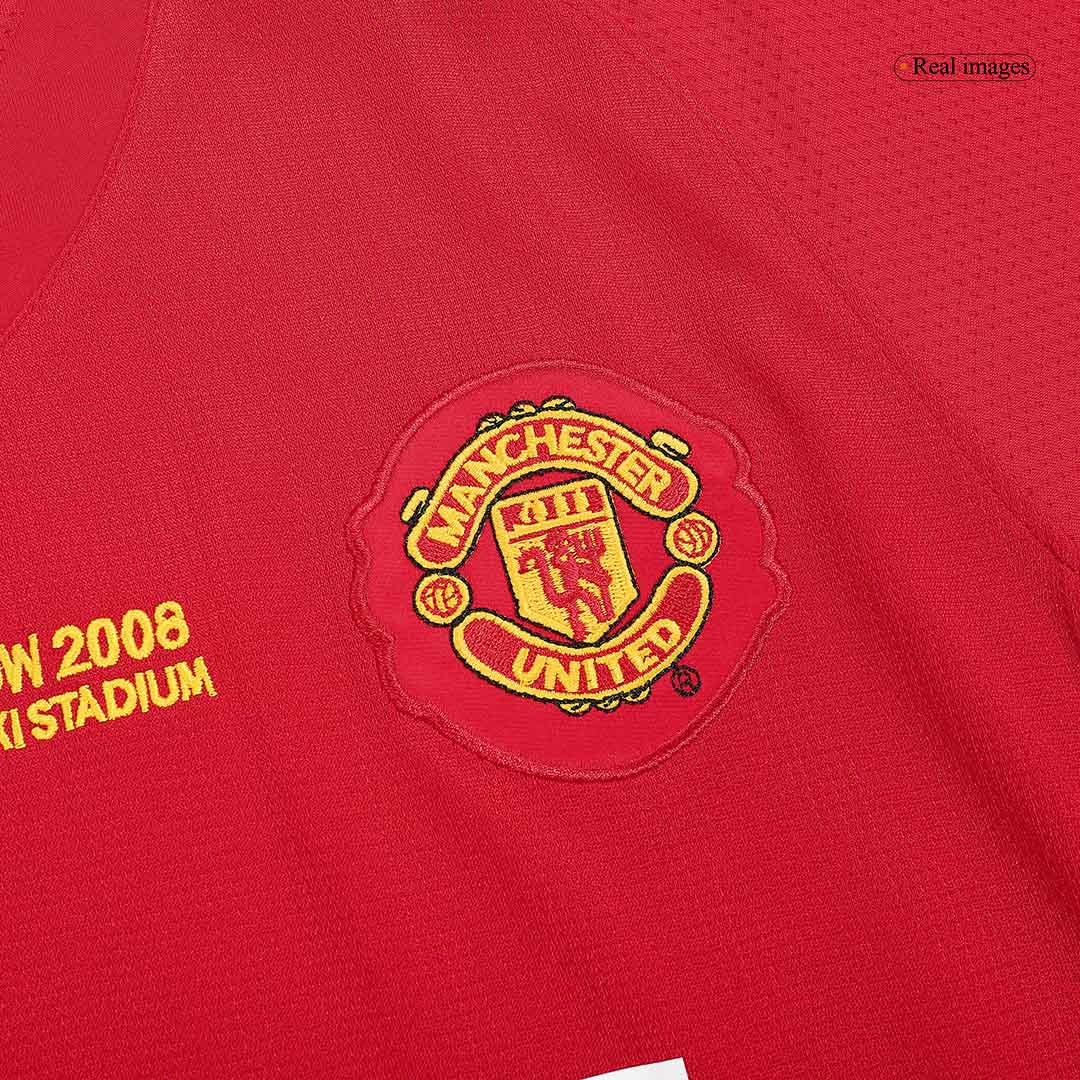Domácí Retro Dres Manchester United 2007/08 ROONEY #10 - UCL Final