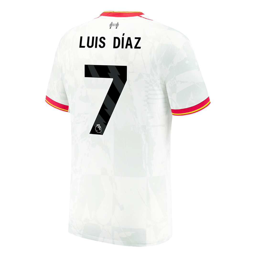 Třetí Fotbalový Dres Liverpool LUIS DÍAZ #7