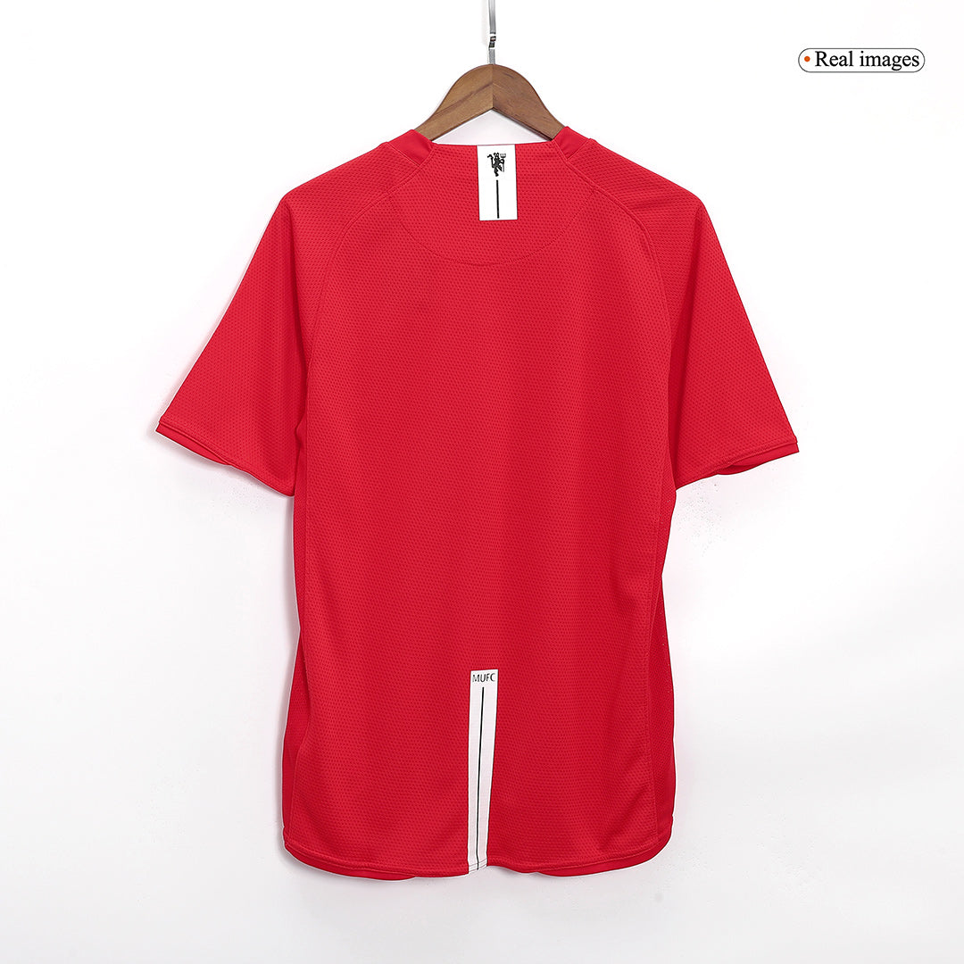 Domácí Retro Dres Manchester United 2007/08 - UCL