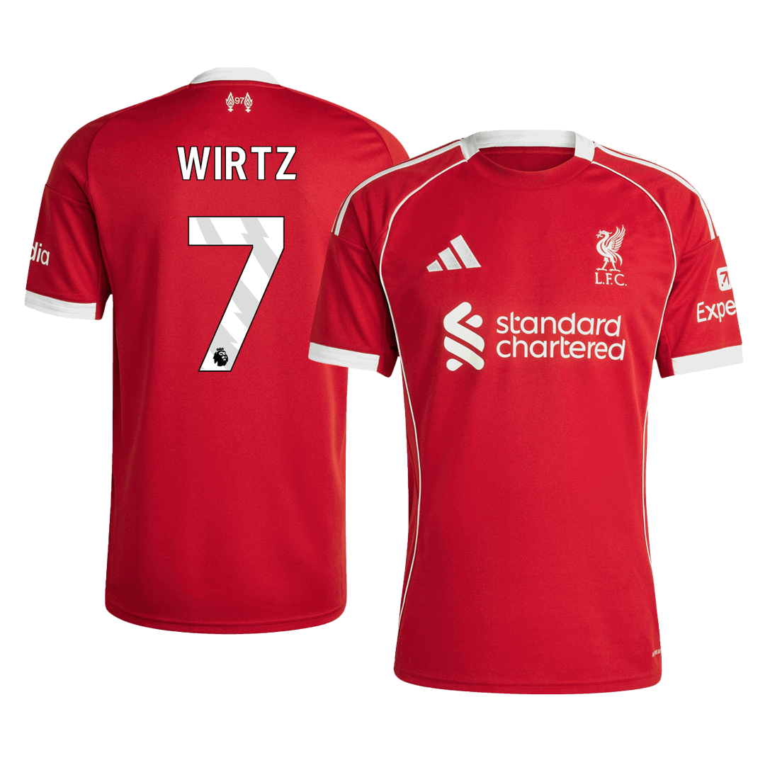 Domácí Fotbalový Dres Liverpool WIRTZ #7