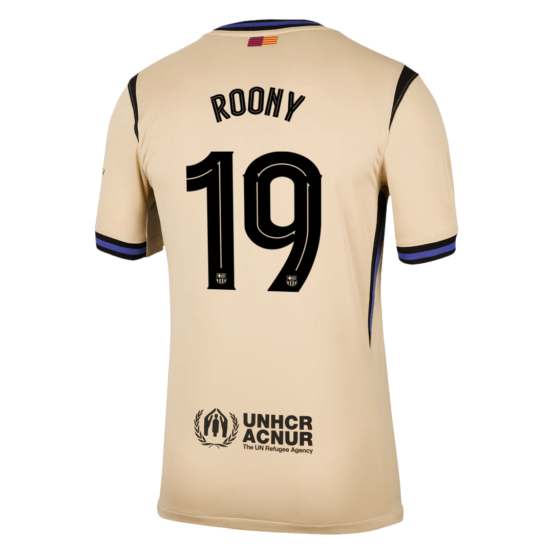 Venkovní Fotbalový Dres Barcelona 25/26 ROONY #19 UCL