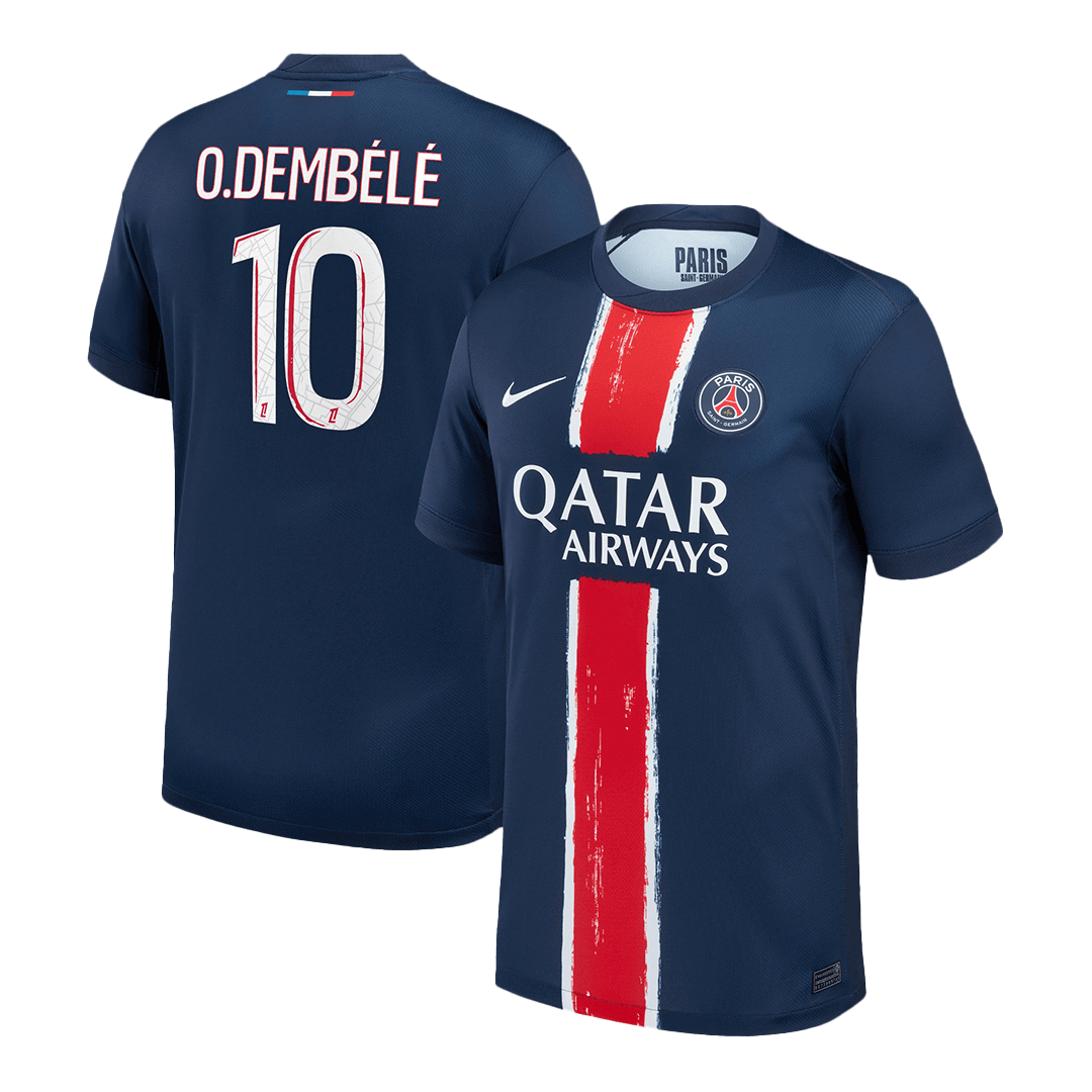 Domácí Fotbalový Dres PSG 24/25 O.DEMBÉLÉ #10