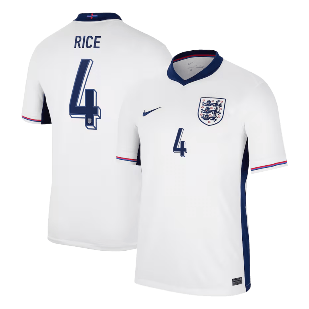 Domácí Fotbalový Dres England 2024 RICE #4