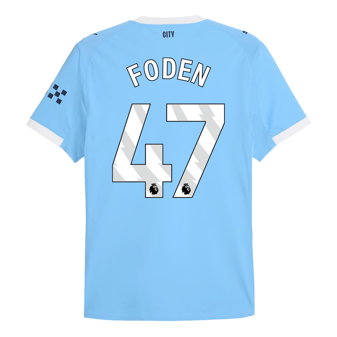 Domácí Fotbalový Dres Manchester City 25/26 Authentic FODEN #47