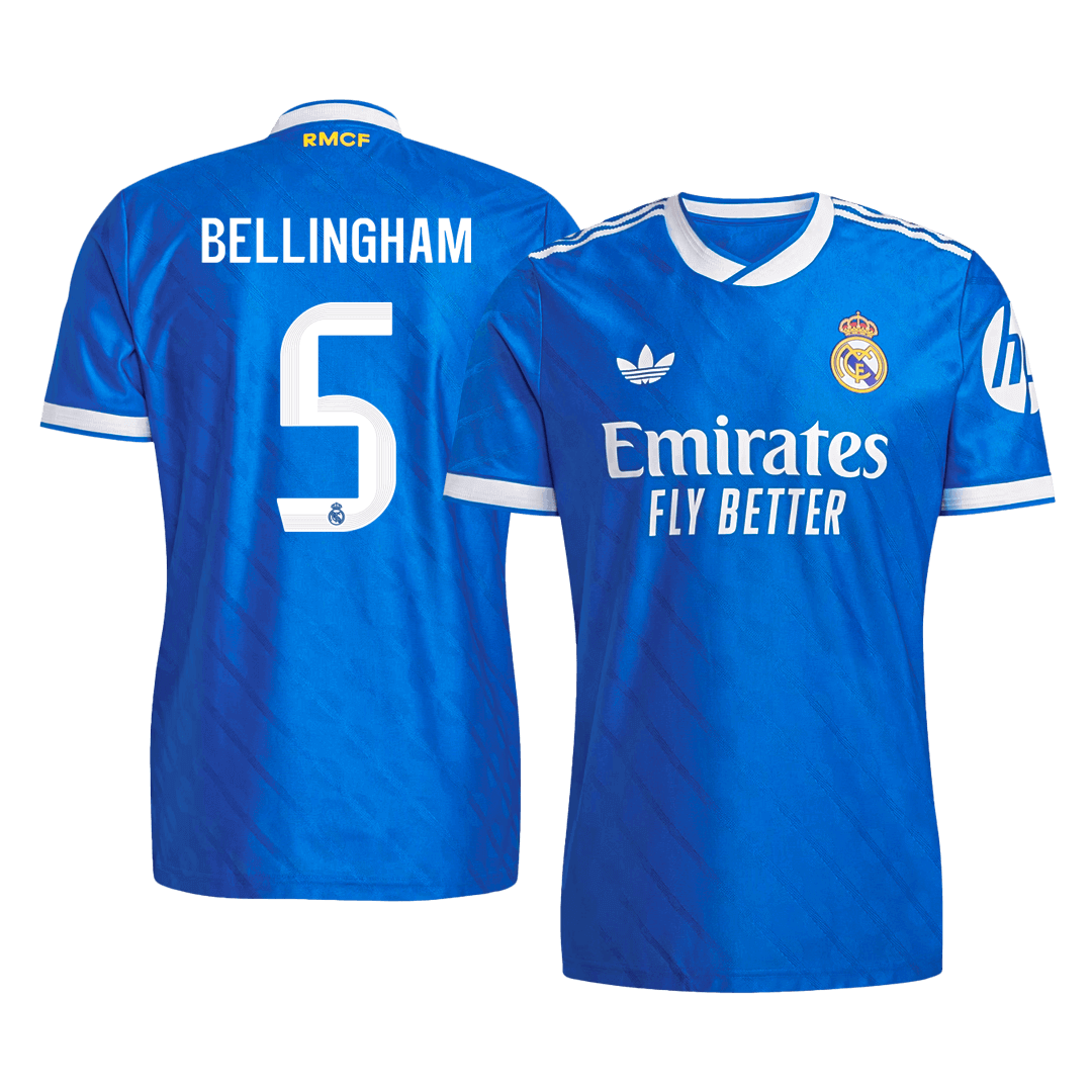Třetí Fotbalový Dres Real Madrid 25/26 Authentic BELLINGHAM #5