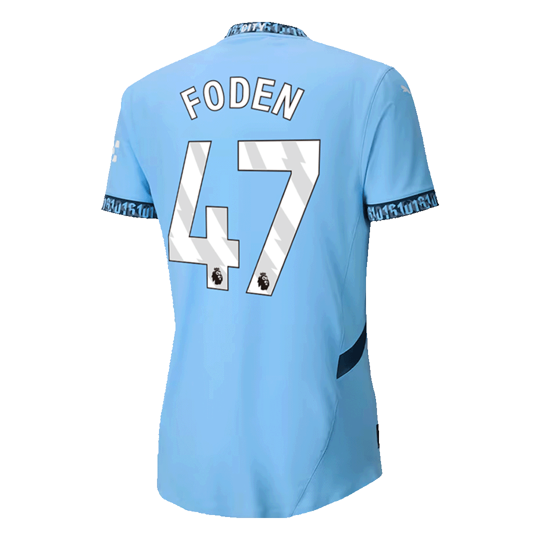 Domácí Fotbalový Dres Manchester City 24/25 Authentic FODEN #47