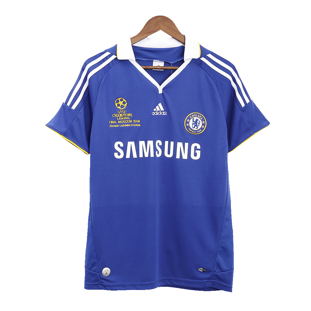 Domácí Retro Dres Chelsea 2008 - UCL Final