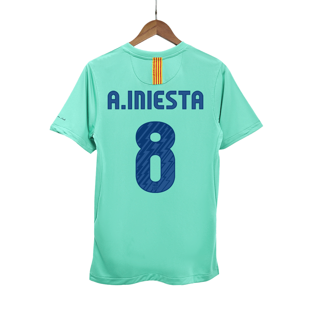 Venkovní Retro Dres Barcelona 2010/11 A.INIESTA #8