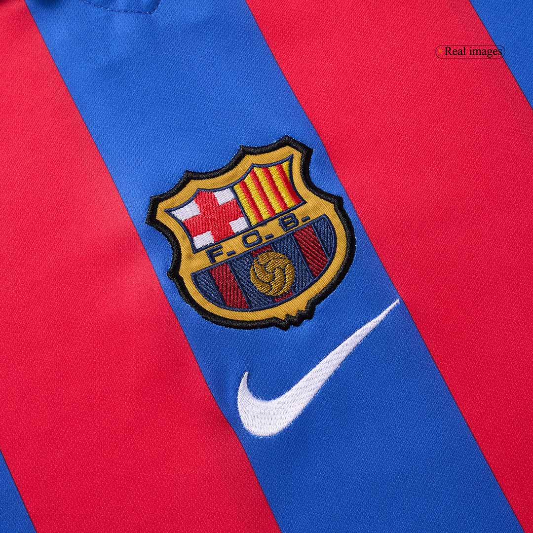 Domácí Retro Dres Barcelona 2001/02 RIVALDO #10