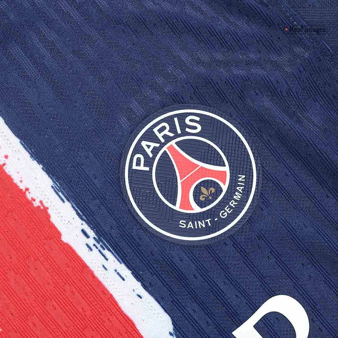Domácí Fotbalový Dres PSG 24/25 Authentic KVARATSKHELIA #7 UCL