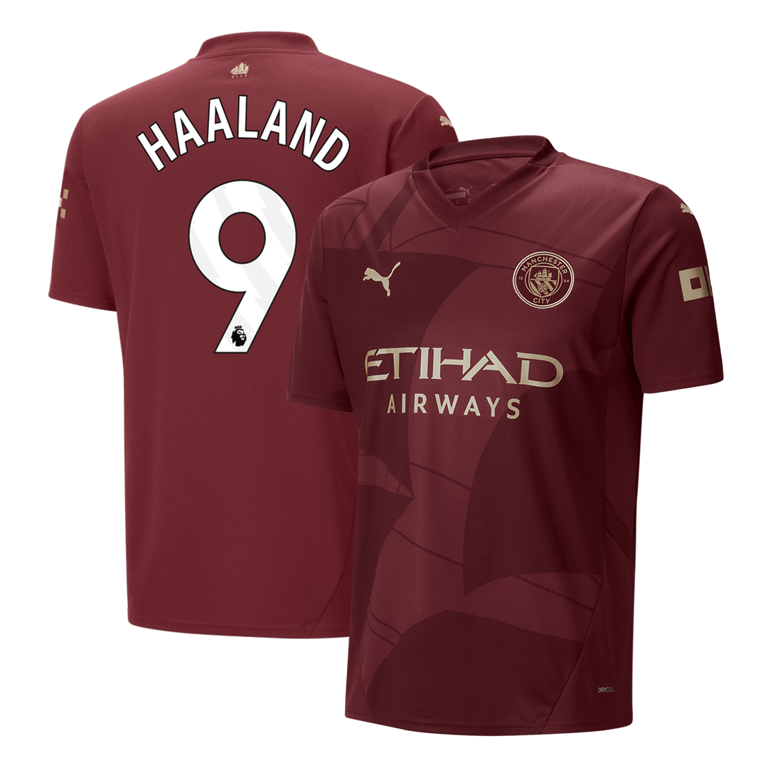 Třetí Fotbalový Dres Manchester City 24/25 HAALAND #9